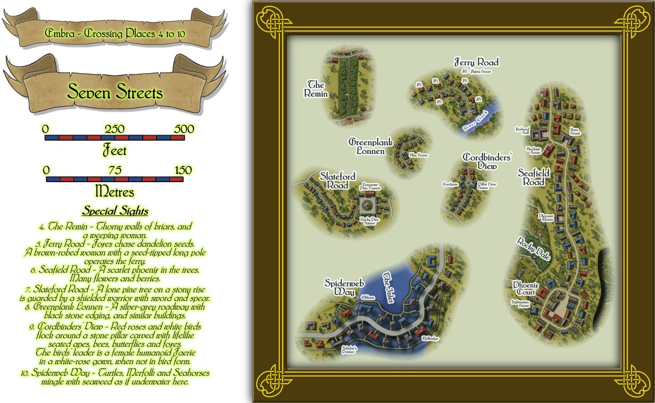 Nibirum Map: embra crossing places streets by Wyvern